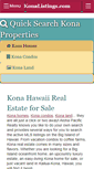 Mobile Screenshot of konalistings.com